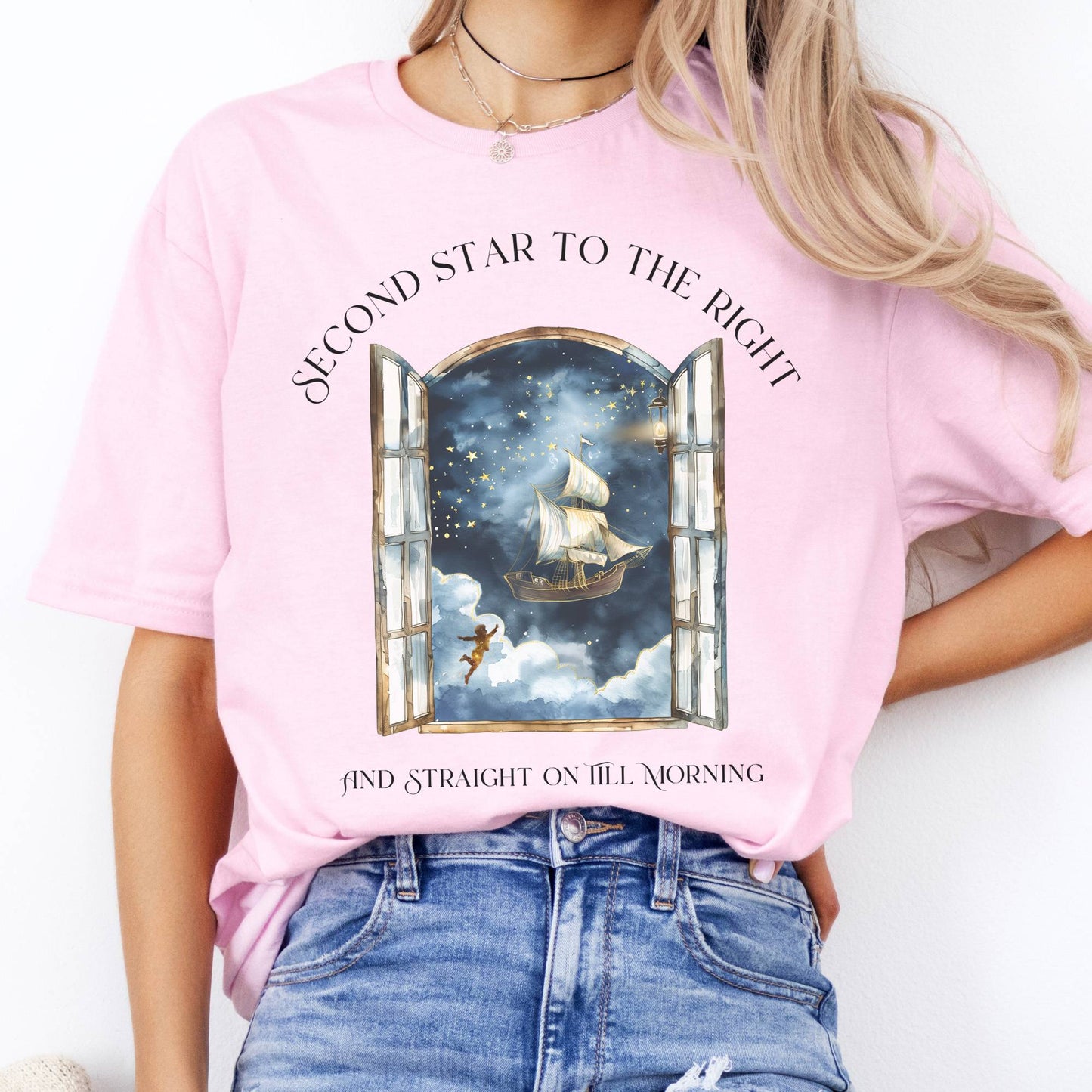 T-Shirts Second Star to the Right Peter Pan T-Shirt The Mystic Eden