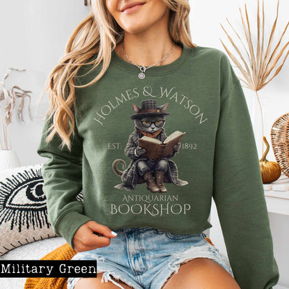 Holmes & Watson Antiquarian Bookshop - Sherlock Holmes Sweatshirt