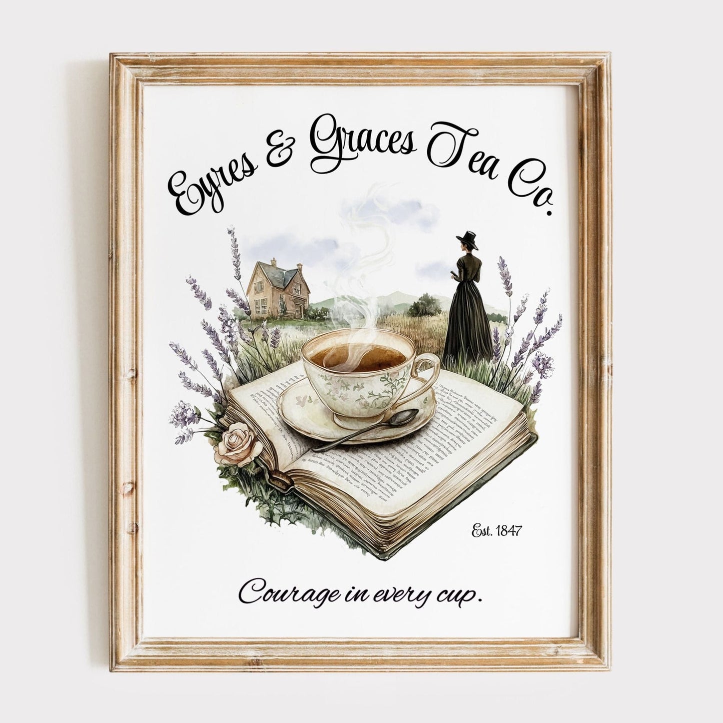 Poster 11″ x 14″ / Matte Design 116B - Art Print The Mystic Eden