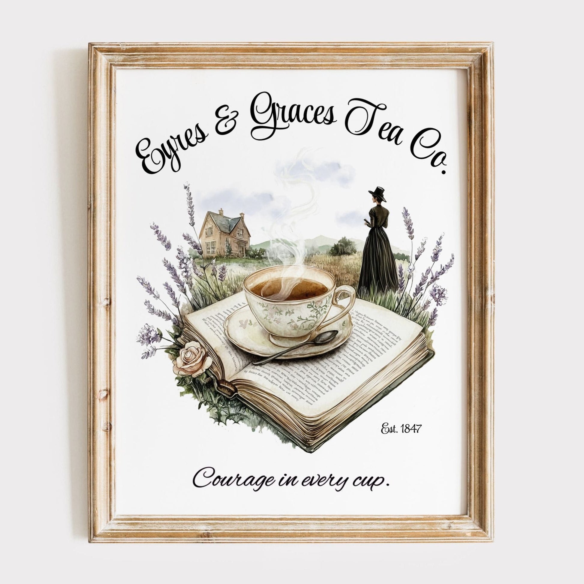 Poster 11″ x 14″ / Matte Design 116B - Art Print The Mystic Eden