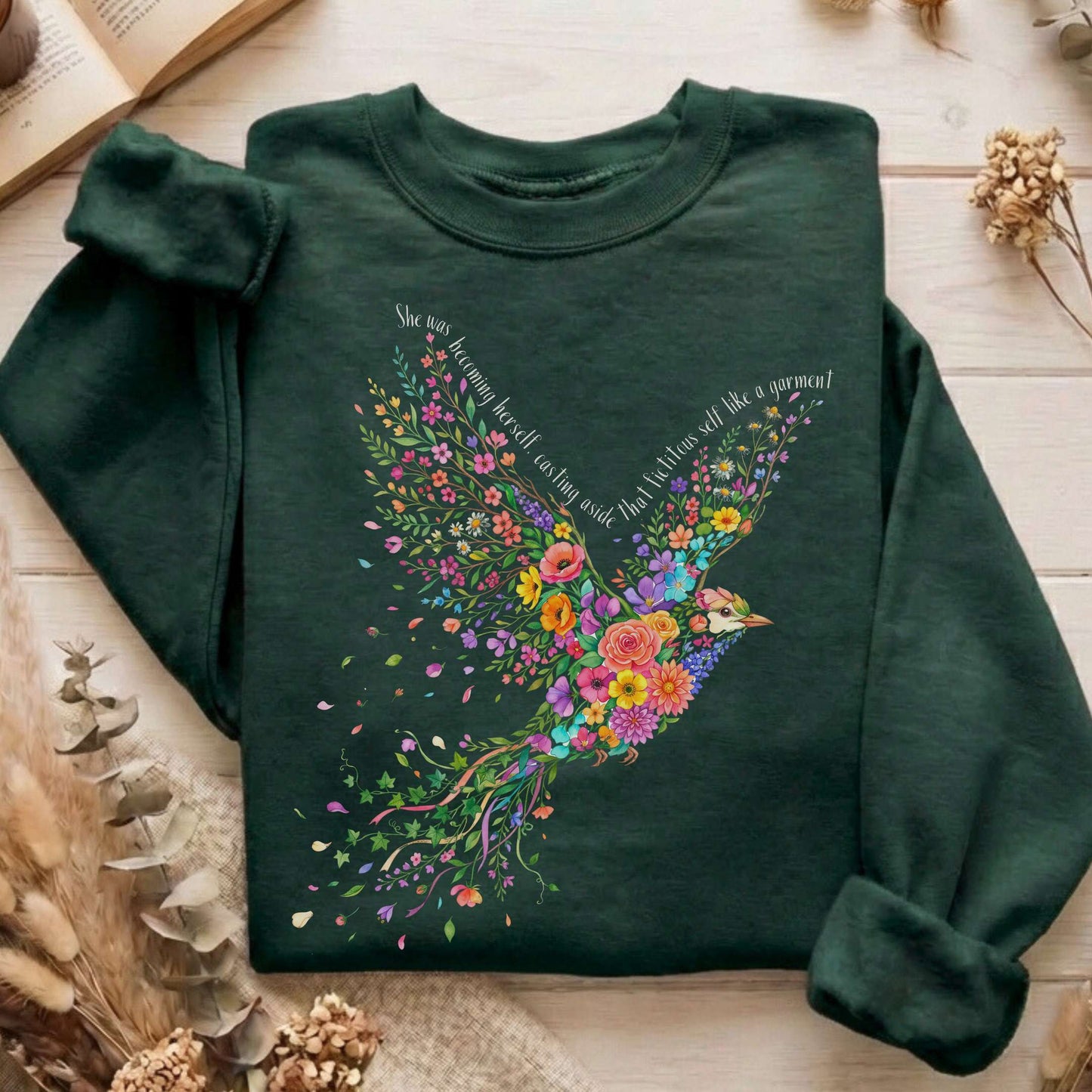 She Was Becoming Herself Kate Chopin Sweatshirt