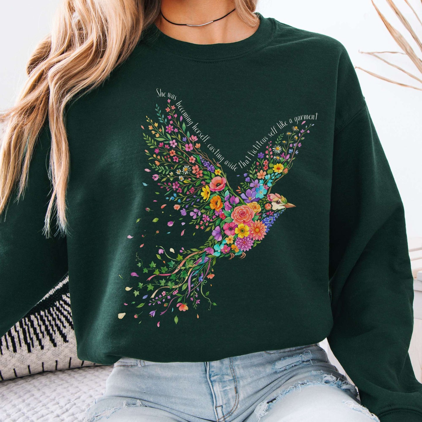 She Was Becoming Herself Kate Chopin Sweatshirt