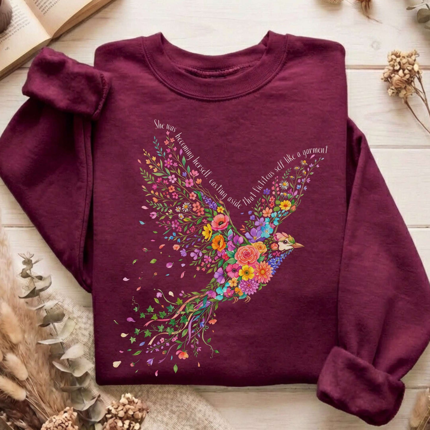 She Was Becoming Herself Kate Chopin Sweatshirt