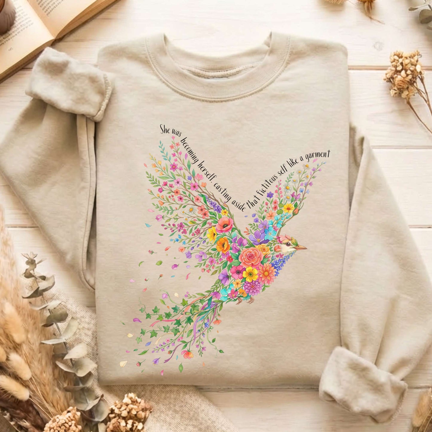 She Was Becoming Herself Kate Chopin Sweatshirt