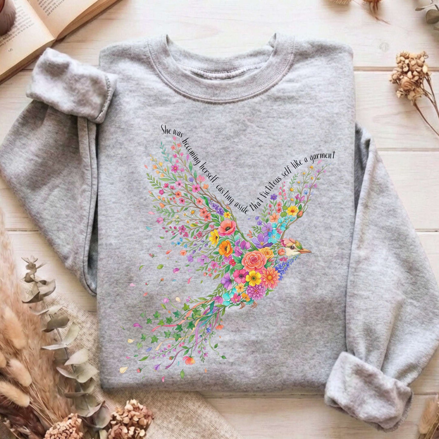 She Was Becoming Herself Kate Chopin Sweatshirt