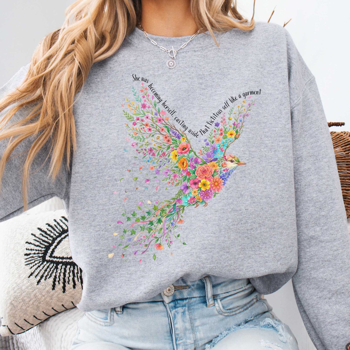 She Was Becoming Herself Kate Chopin Sweatshirt