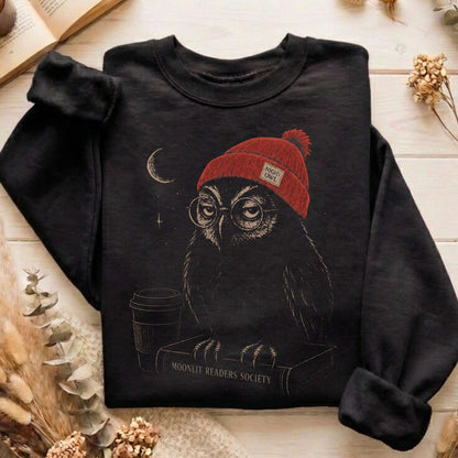 Moonlit Readers Society Night Owl Sweatshirt