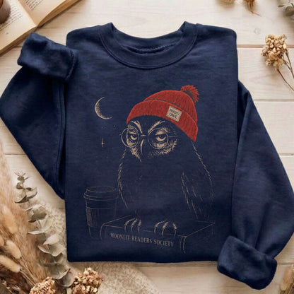 Moonlit Readers Society Night Owl Sweatshirt