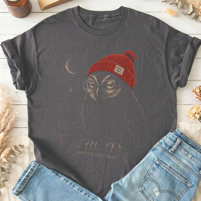 Moonlit Readers Society Night Owl T-Shirt