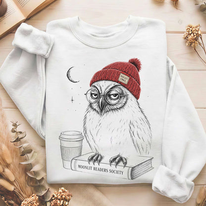 Moonlit Readers Society Night Owl Sweatshirt