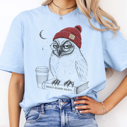 Moonlit Readers Society Night Owl T-Shirt