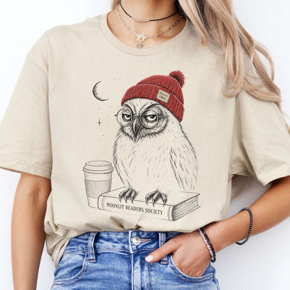 Moonlit Readers Society Night Owl T-Shirt