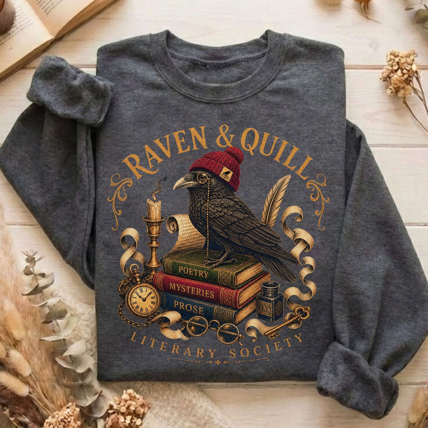 Raven & Quill Literary Society Sweatshirt