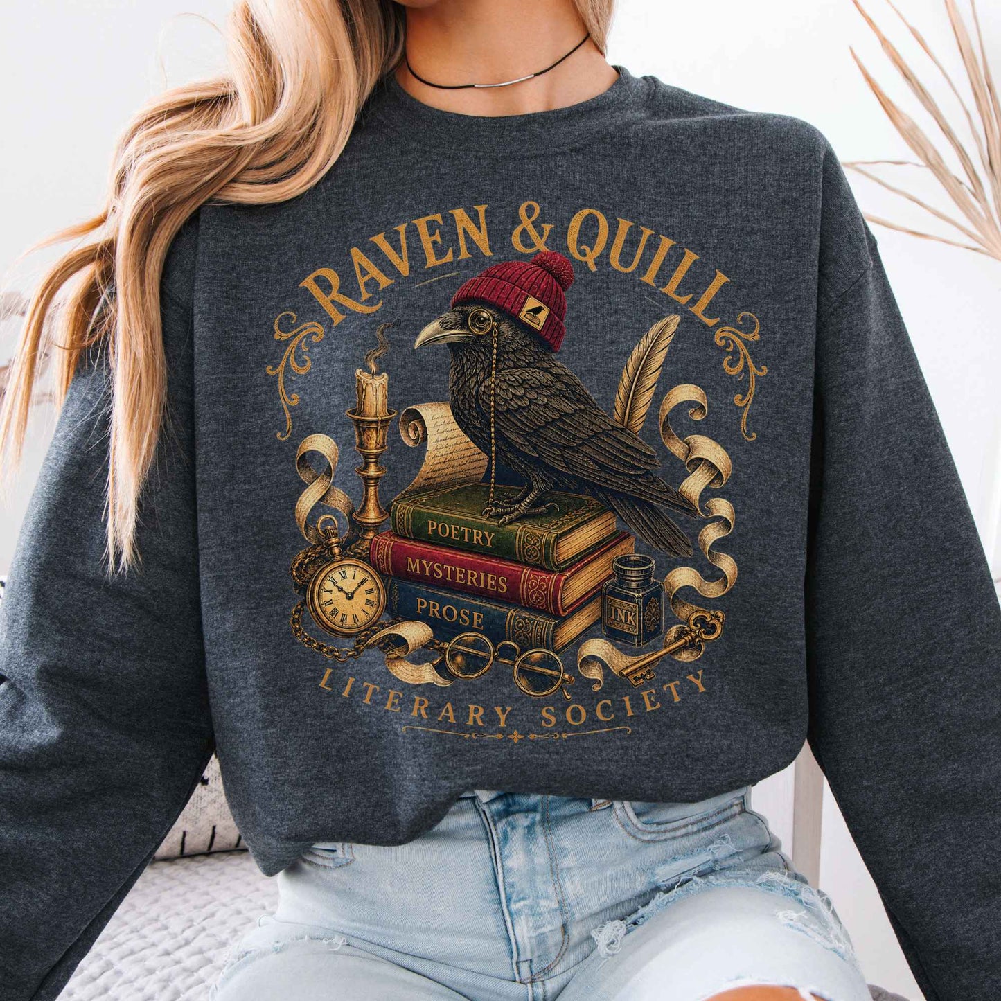 Raven & Quill Literary Society Sweatshirt