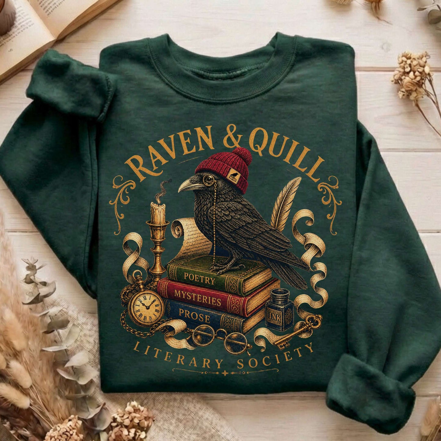 Raven & Quill Literary Society Sweatshirt