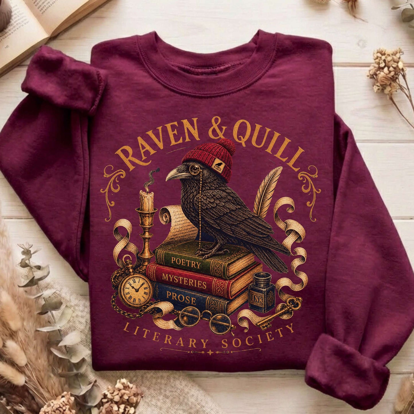 Raven & Quill Literary Society Sweatshirt