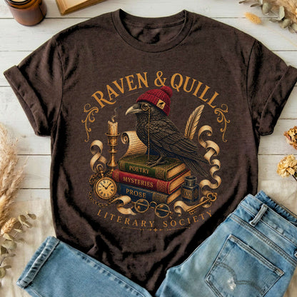 Raven & Quill Literary Society T-Shirt