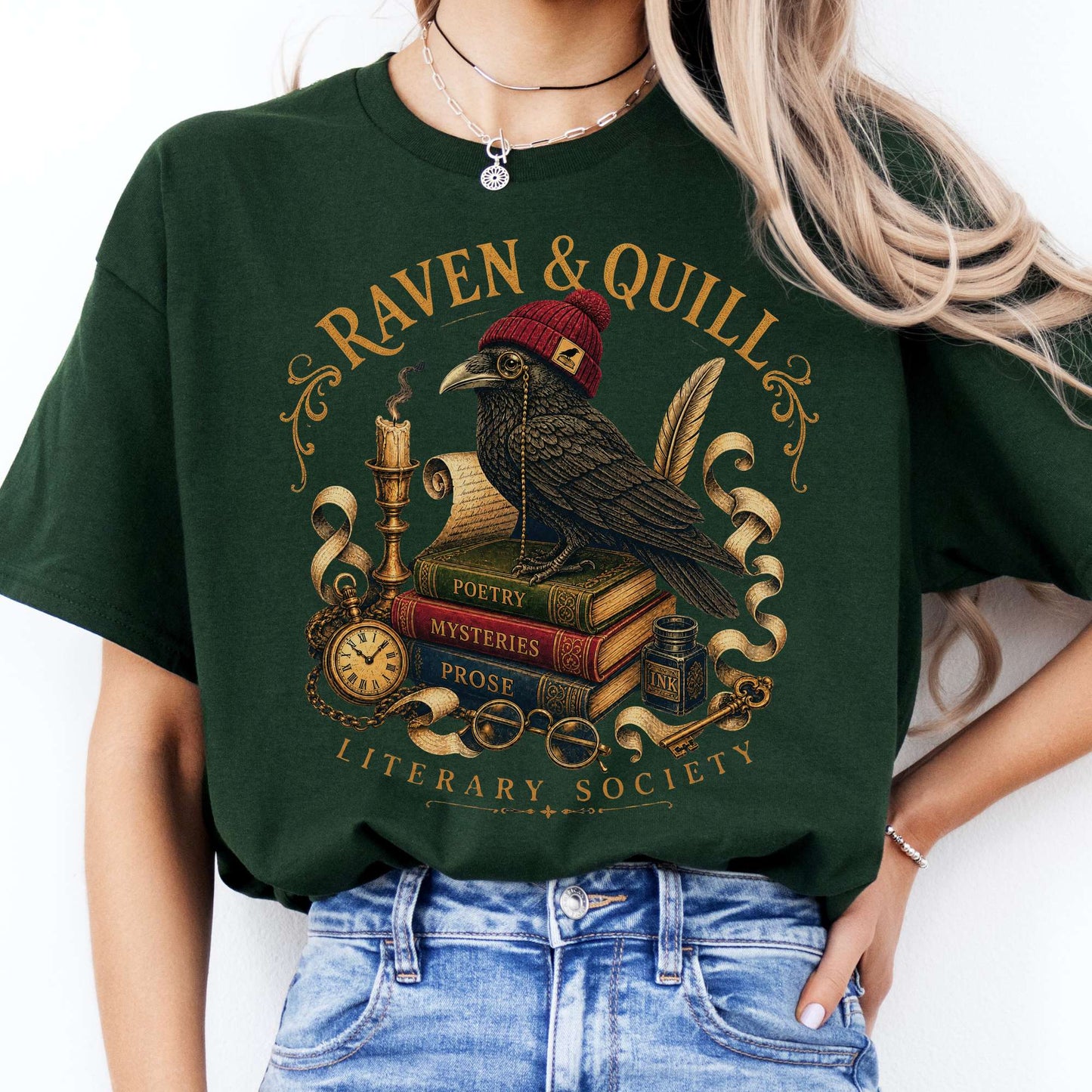 Raven & Quill Literary Society T-Shirt