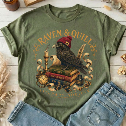 Raven & Quill Literary Society T-Shirt