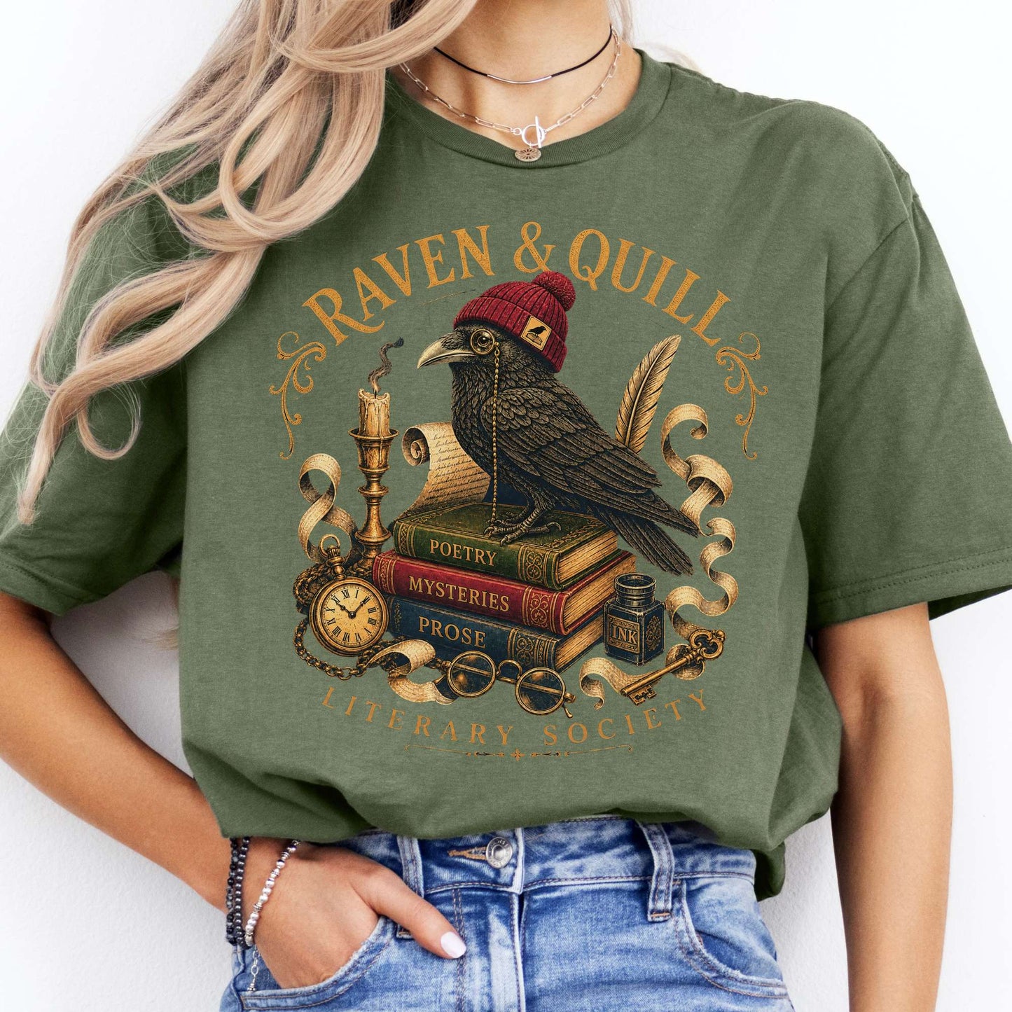 Raven & Quill Literary Society T-Shirt