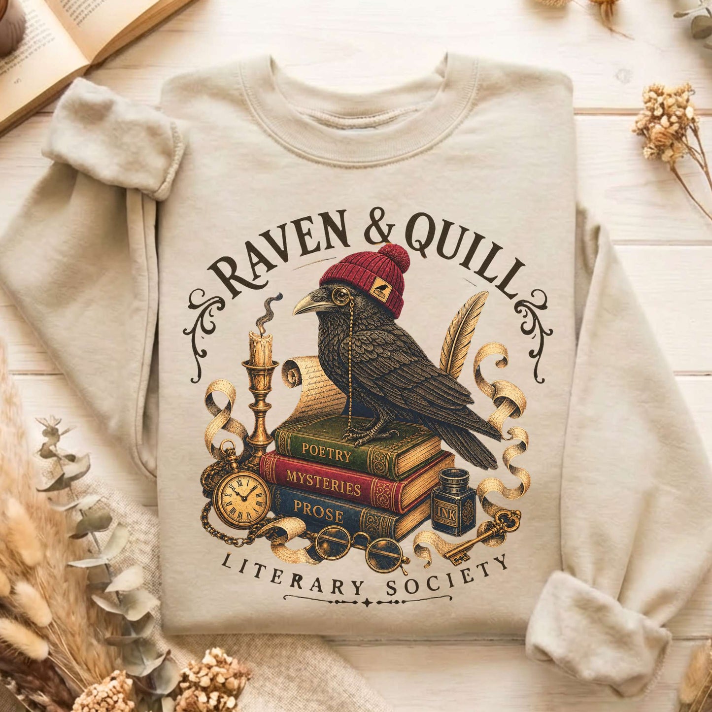 Raven & Quill Literary Society Sweatshirt