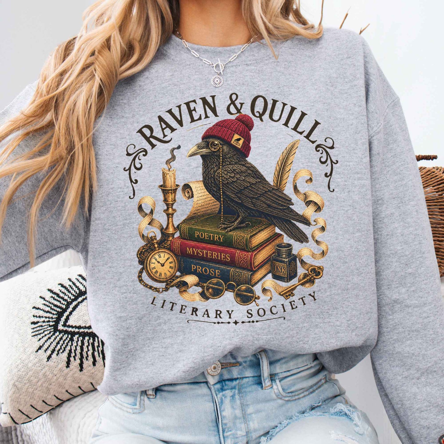 Raven & Quill Literary Society Sweatshirt