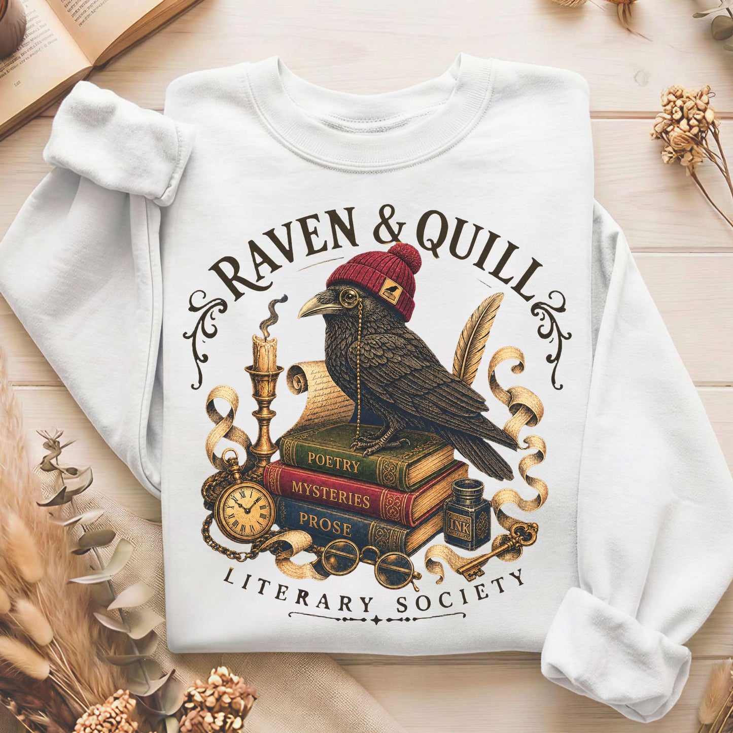 Raven & Quill Literary Society Sweatshirt