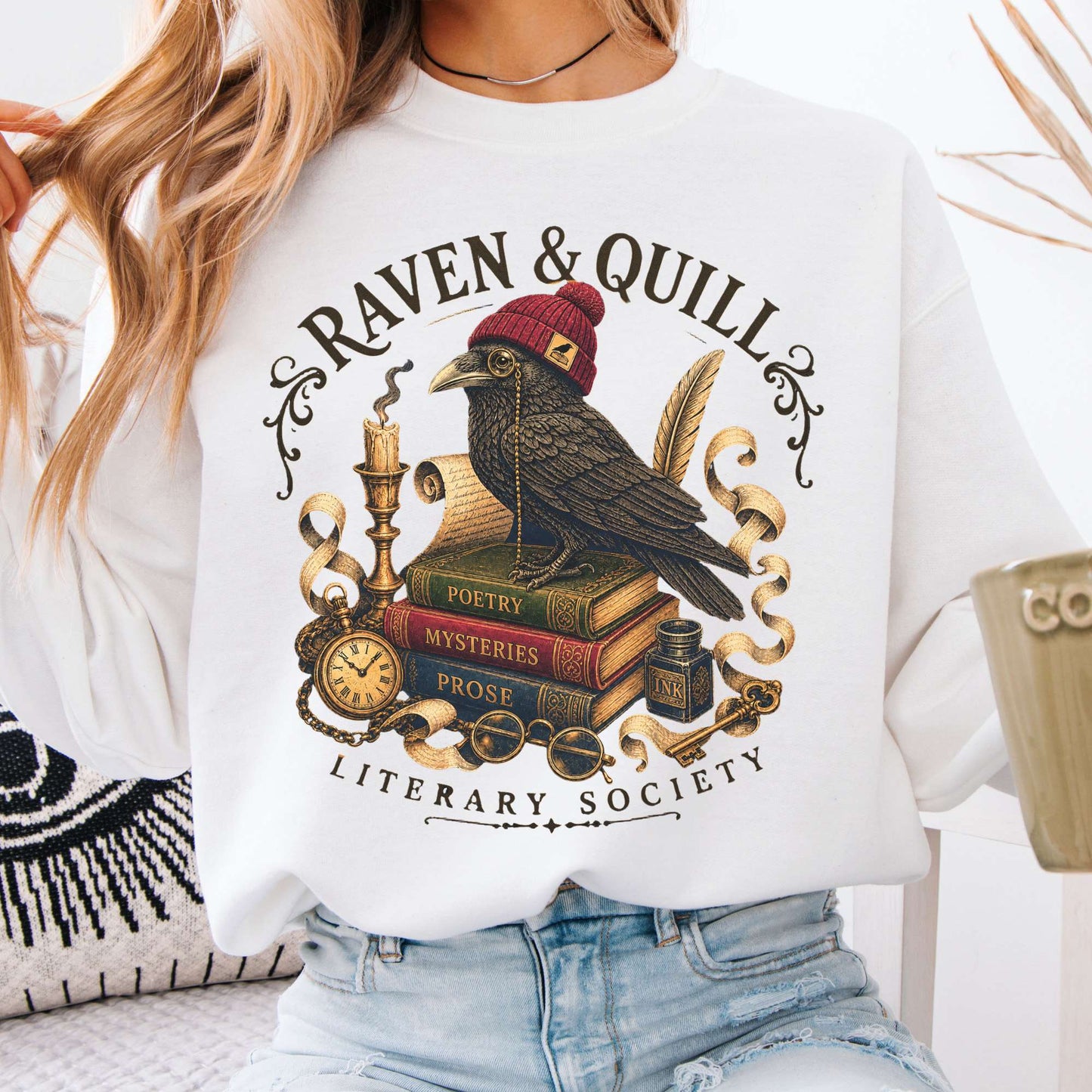 Raven & Quill Literary Society Sweatshirt