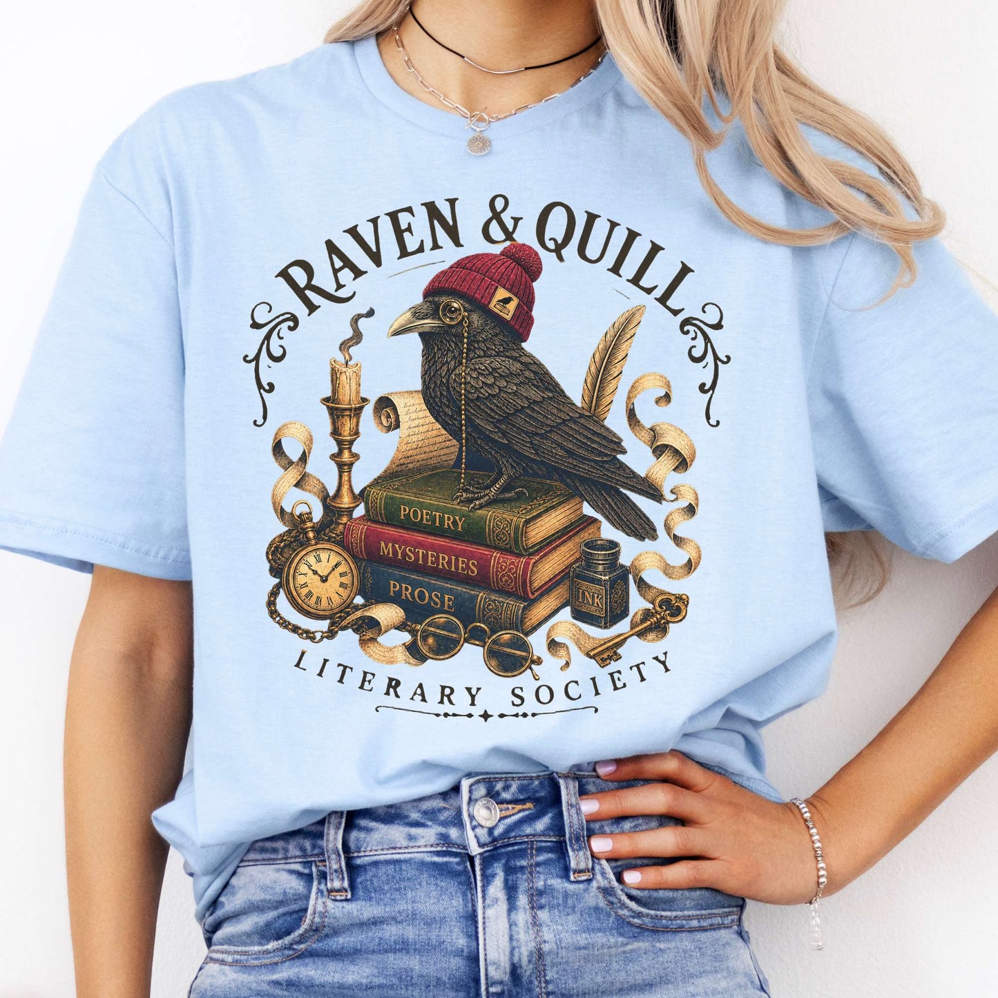 Raven & Quill Literary Society T-Shirt