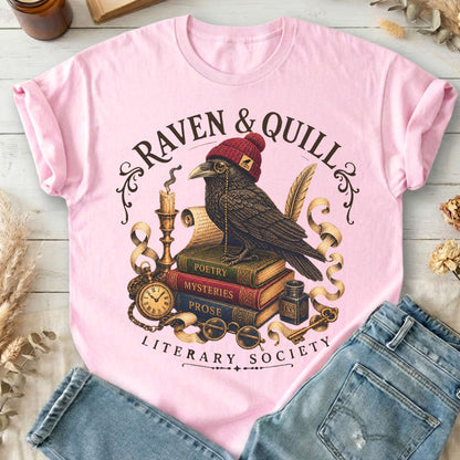 Raven & Quill Literary Society T-Shirt