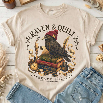Raven & Quill Literary Society T-Shirt