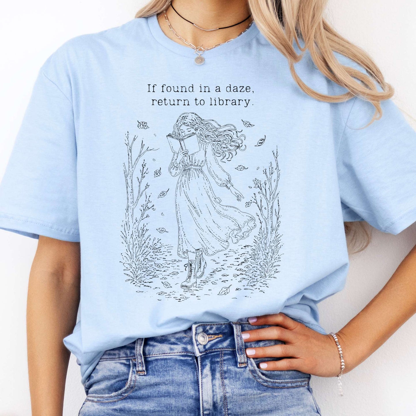If Found in a Daze, Return to Library T-Shirt