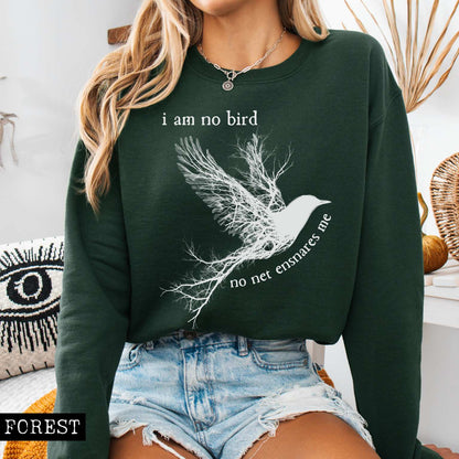 I am no Bird Jane Eyre Charlotte Brontë Bookish Sweatshirt