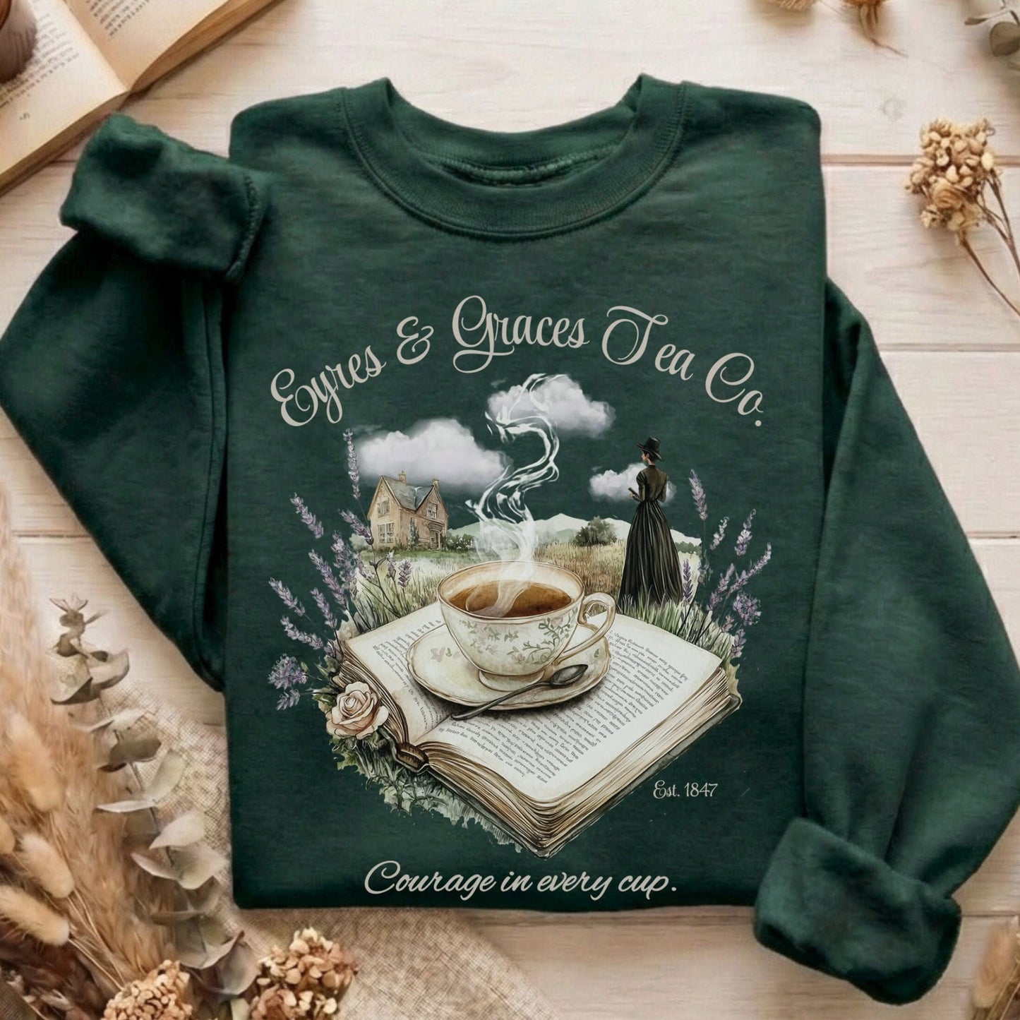 Sweatshirt Forest Green / S Design 116 Sweatshirt The Mystic Eden