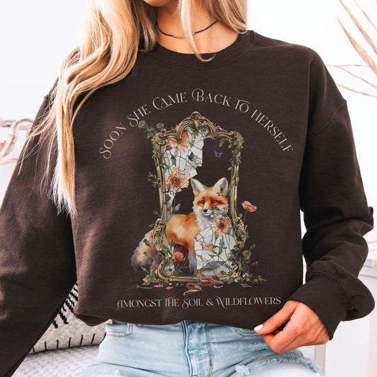 Sweatshirt Dark Chocolate / S Design 291 Crewneck Sweatshirt The Mystic Eden