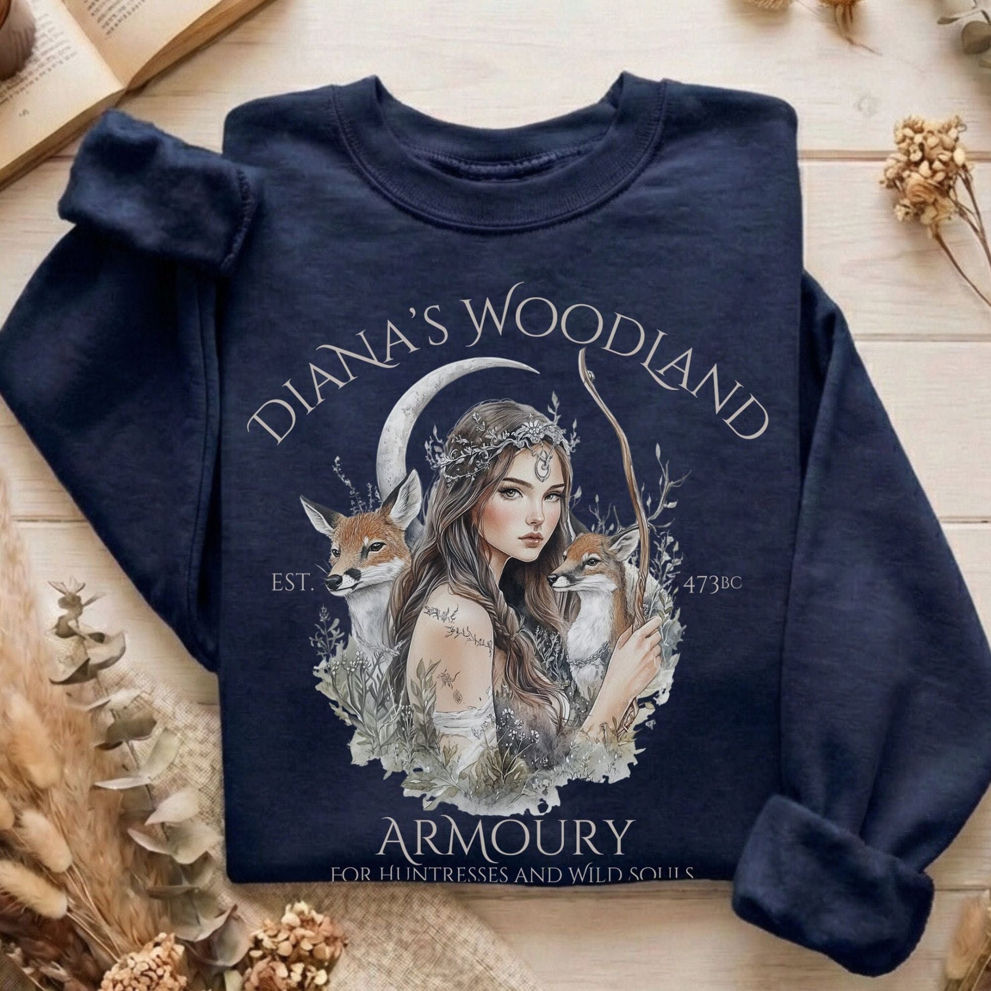 Sweatshirt Navy / S Design 99 Sweatshirt The Mystic Eden