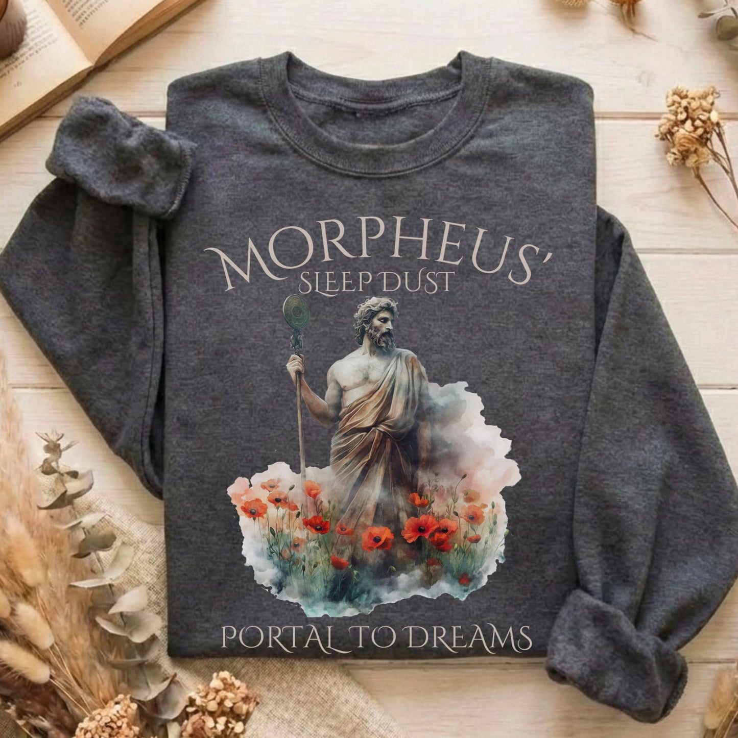 Sweatshirt Dark Heather / S Design 109 Sweatshirt The Mystic Eden