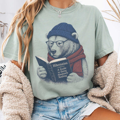 T-Shirt Bay / S Hibernation Guide Bear T-Shirt The Mystic Eden
