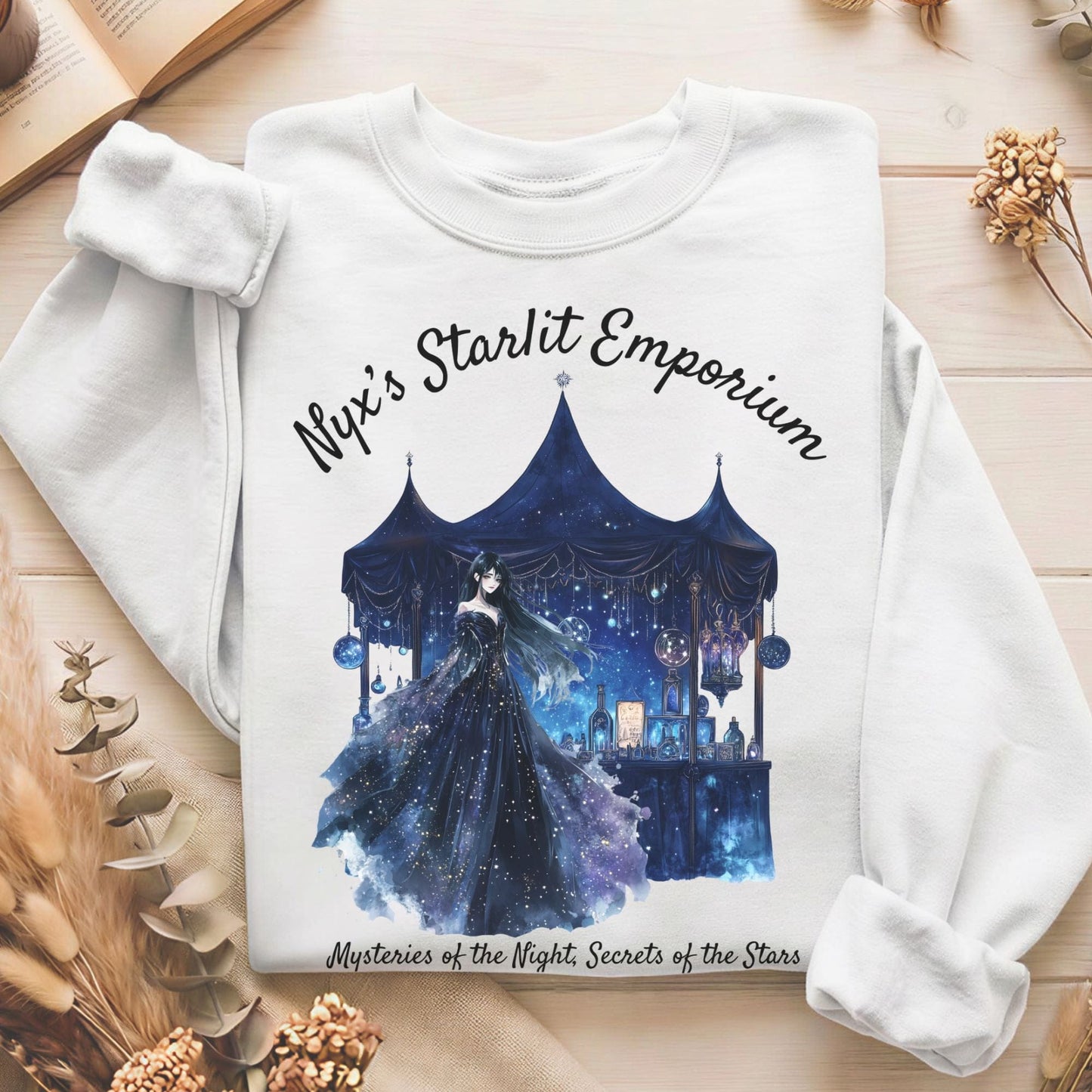 Sweatshirt White / S Design 181 Sweatshirt The Mystic Eden