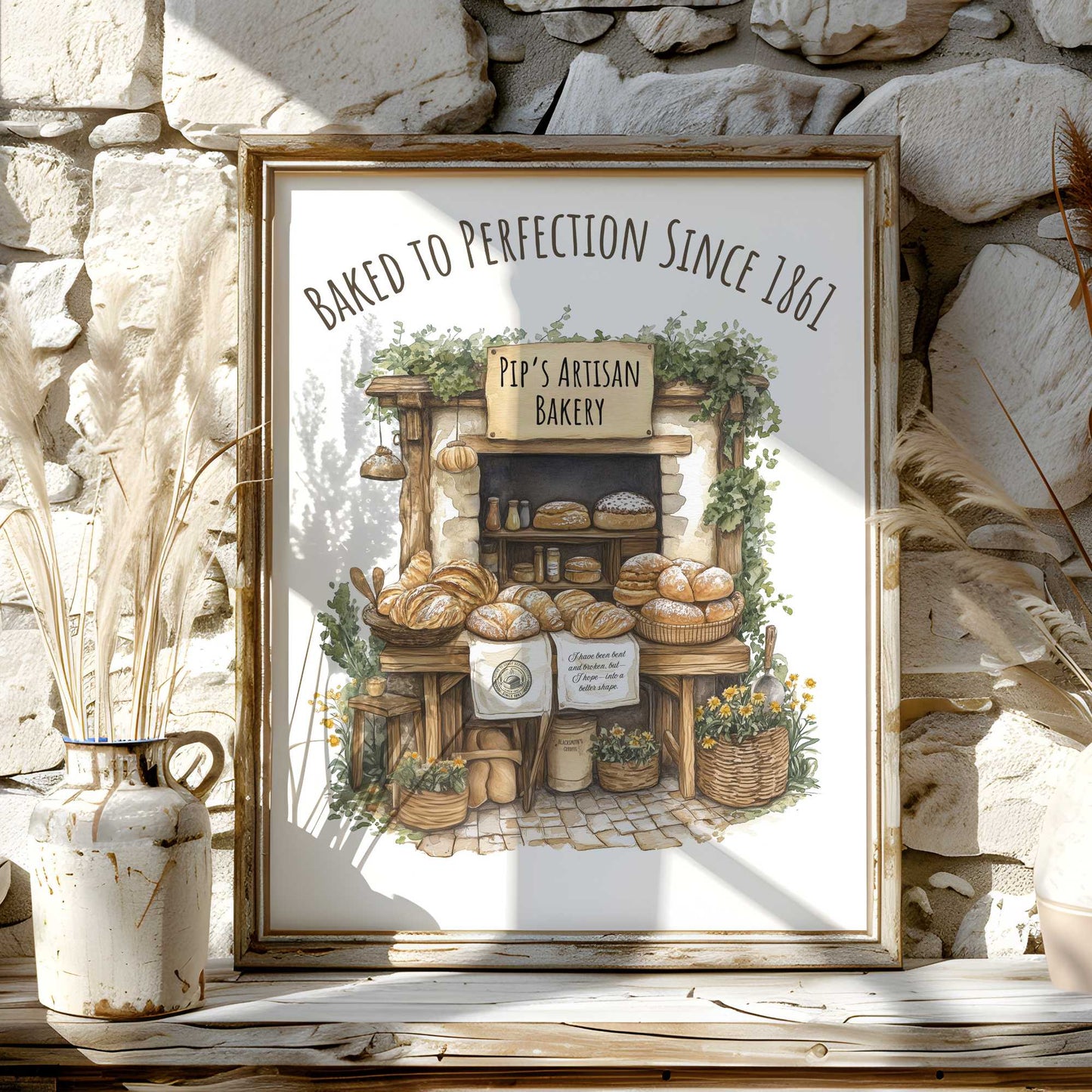 Art Prints 11″ x 14″ / Matte Design 119A - Art Print The Mystic Eden