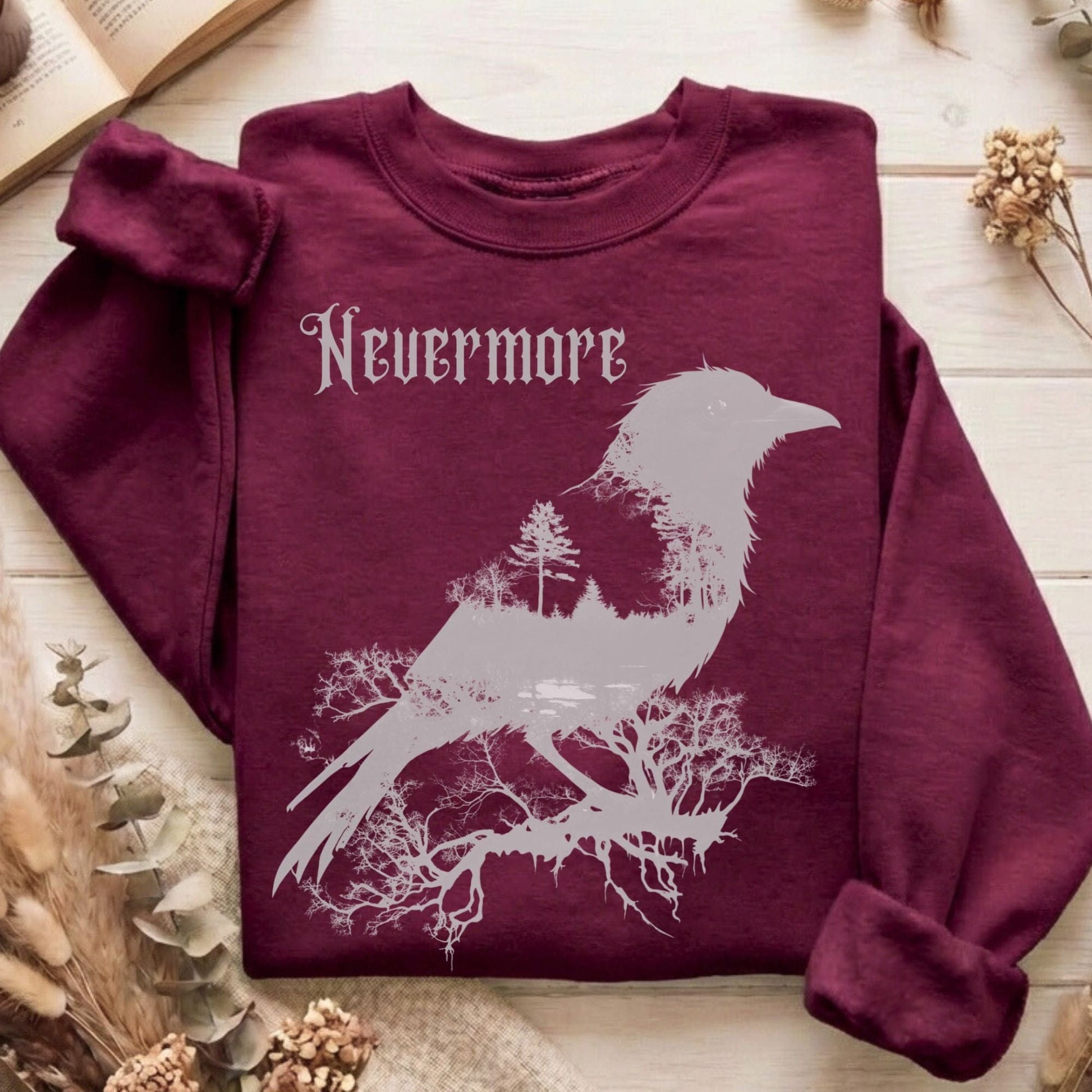 Sweatshirt Maroon / S Design 72 Sweatshirt The Mystic Eden
