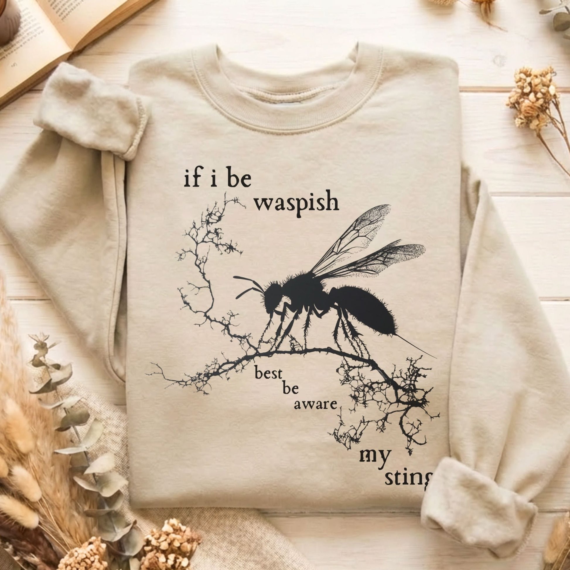 Sweatshirt Sand / S Design 71 Sweatshirt The Mystic Eden