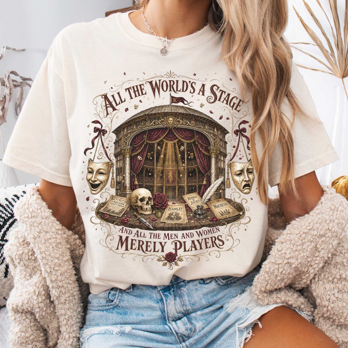 T-Shirt Ivory / S Design 337 T-Shirt The Mystic Eden