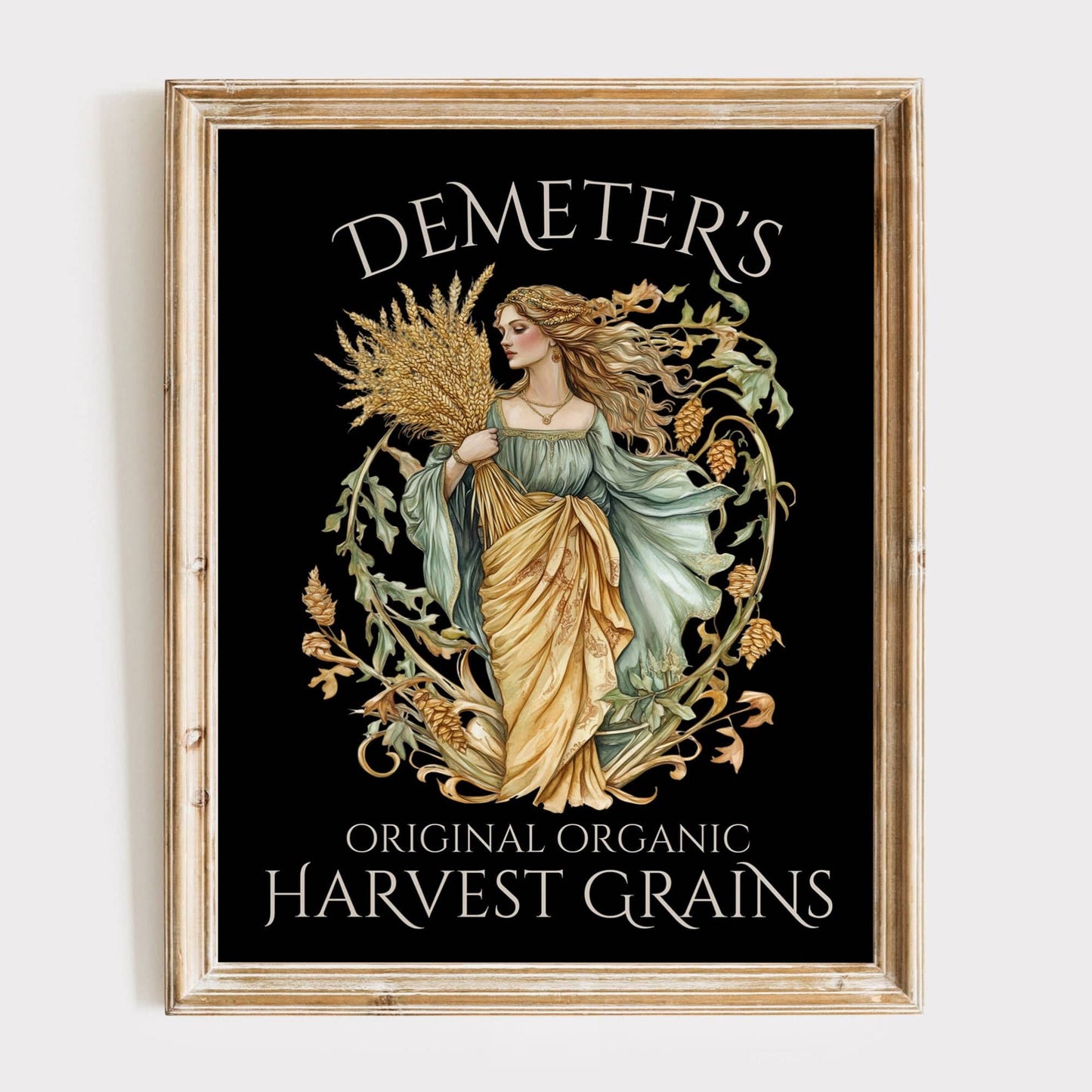 Poster 11″ x 14″ / Matte Design 105B - Art Print The Mystic Eden