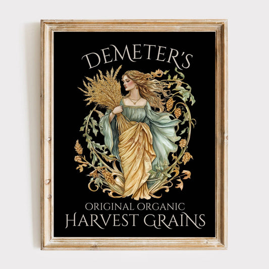 Poster 11″ x 14″ / Matte Design 105B - Art Print The Mystic Eden