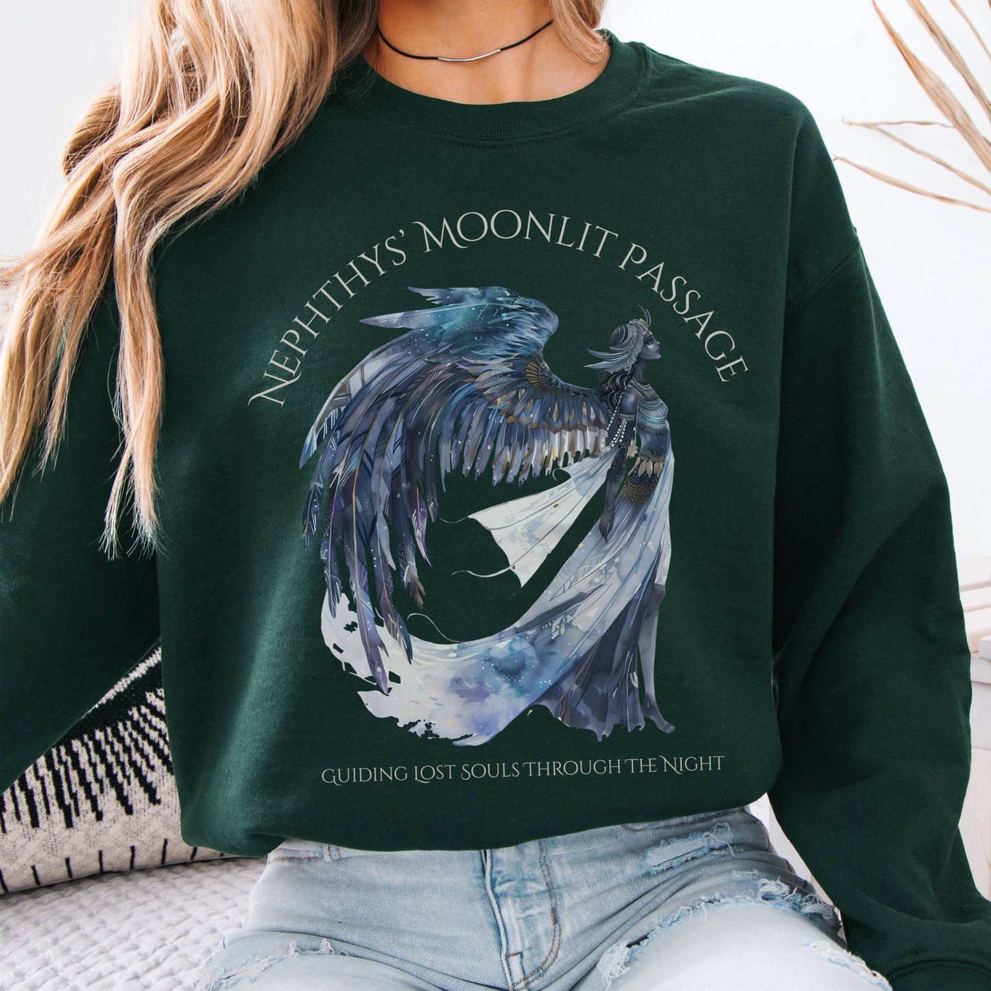 Sweatshirt Design 265 Crewneck Sweatshirt The Mystic Eden
