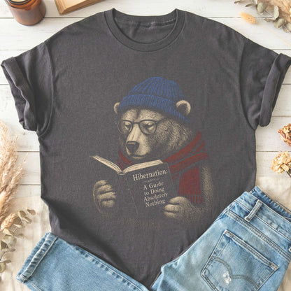 A Guide to Hibernation Bear T-Shirt