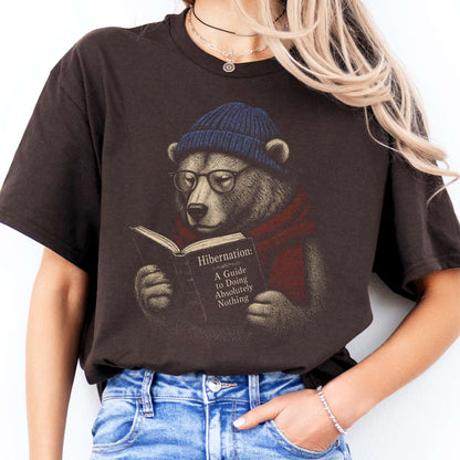 A Guide to Hibernation Bear T-Shirt