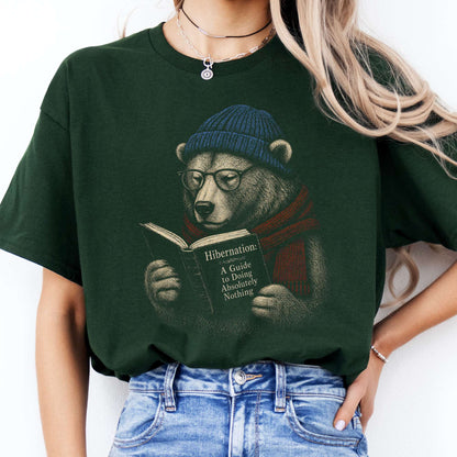 A Guide to Hibernation Bear T-Shirt