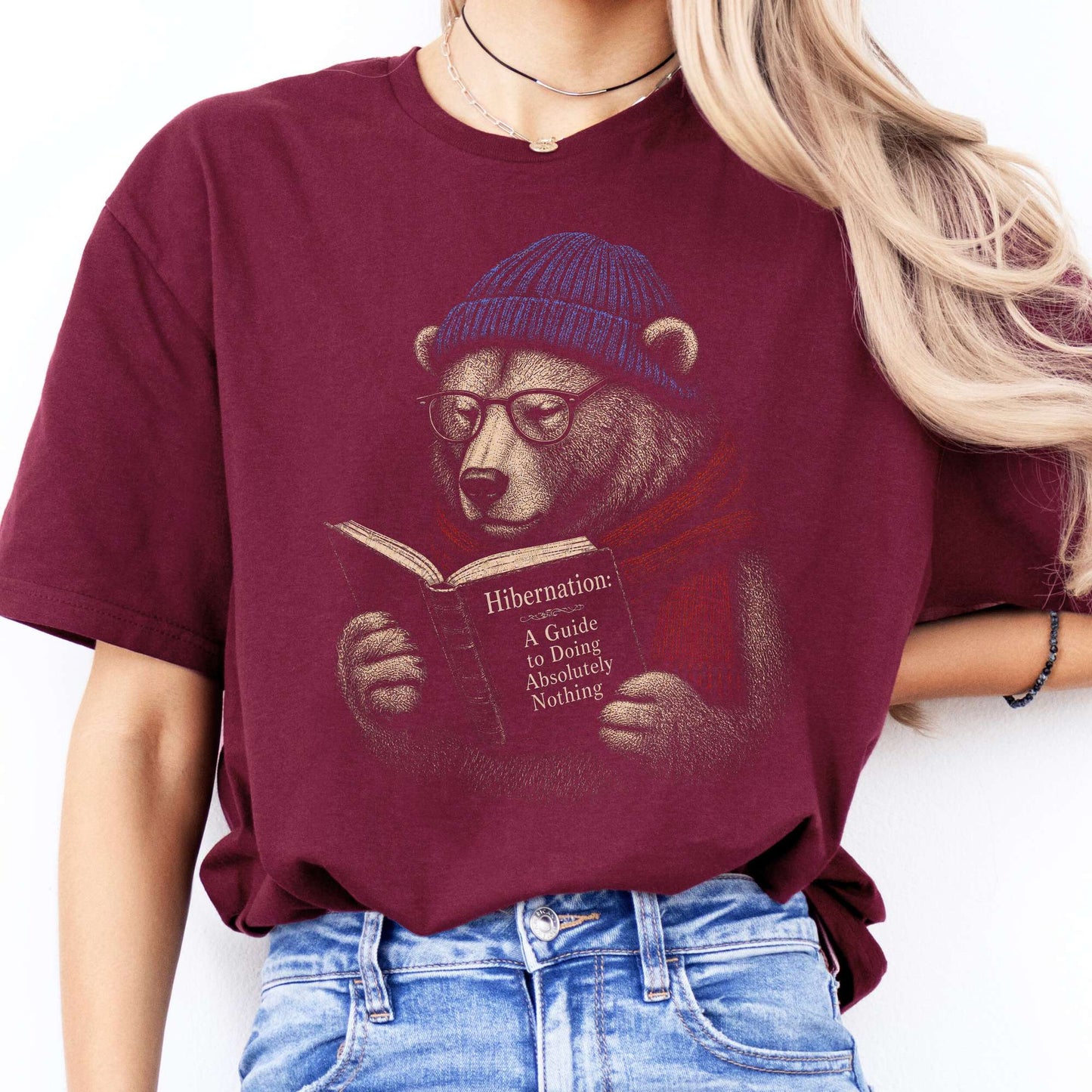 A Guide to Hibernation Bear T-Shirt